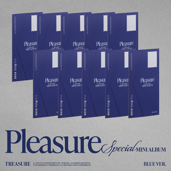 TREASURE - Pleasure [BLUE] - Special mini album