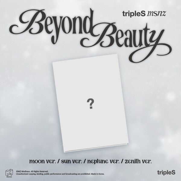[PREORDER EVENT] TRIPLES MSNZ - Beyond Beauty - Mini album