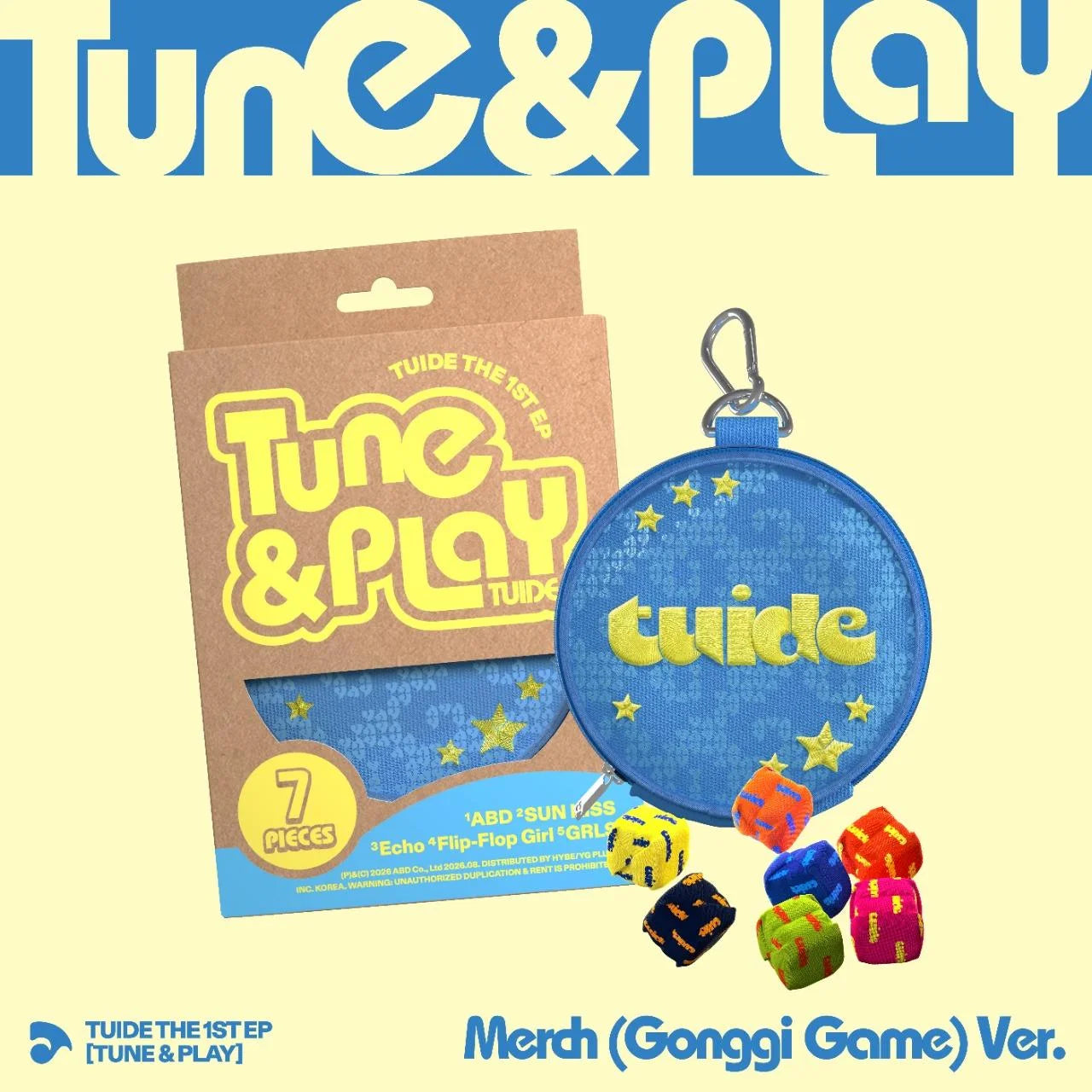 [PREORDER] TUIDE - Tune & Play [GONGGI] - 1st EP album