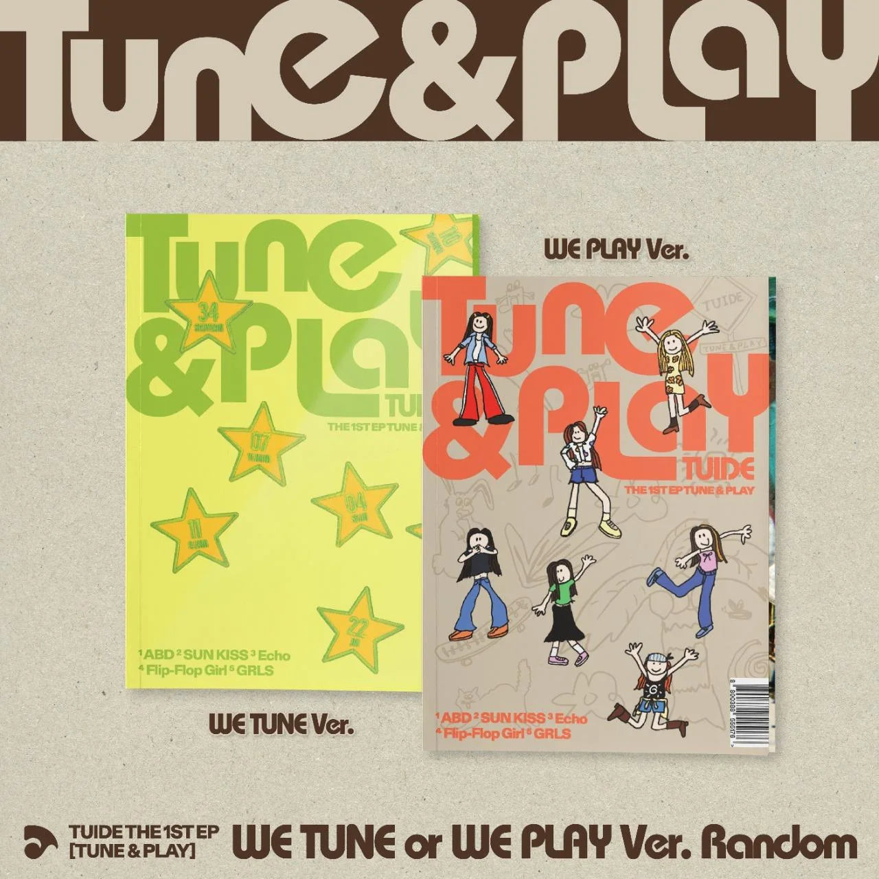 [PREORDER] TUIDE - Tune & Play - 1st EP album