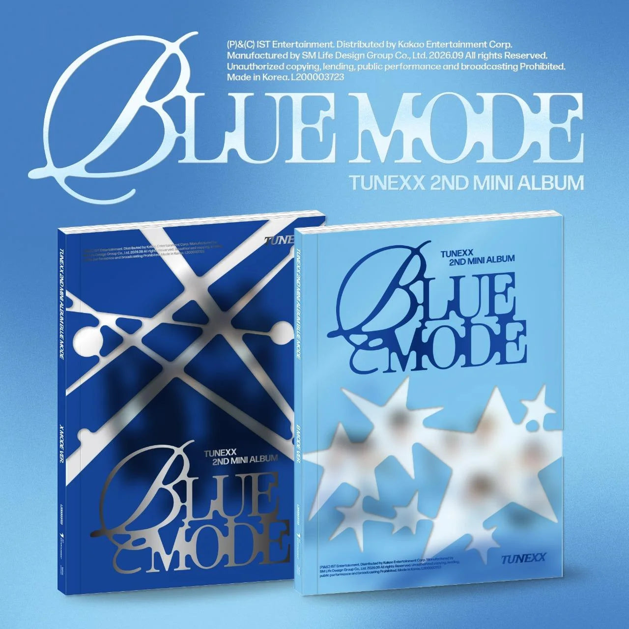[PREORDER EVENT] TUNEXX - Blue Mode - 2nd mini album