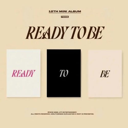 TWICE - Ready to Be - 12th mini album