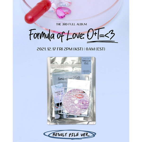 TWICE - Formula of Love: O+T=<3 [RESULT FILE] - 3rd album