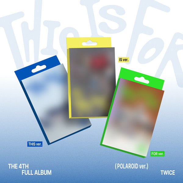 TWICE - This Is For [POLAROID] - 4th regular album