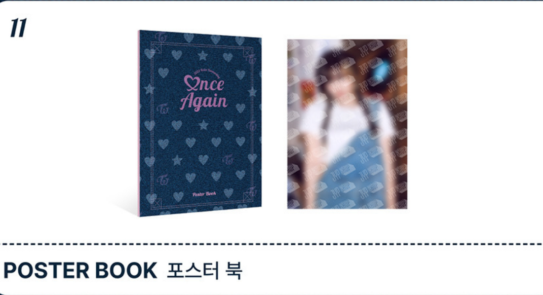 TWICE - Poster Book - Once Again Official Merch