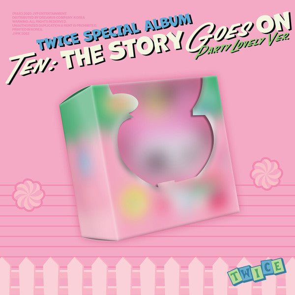 [PREORDER] TWICE - Ten: The Story Goes On [PARTY LOVELY] - Special album