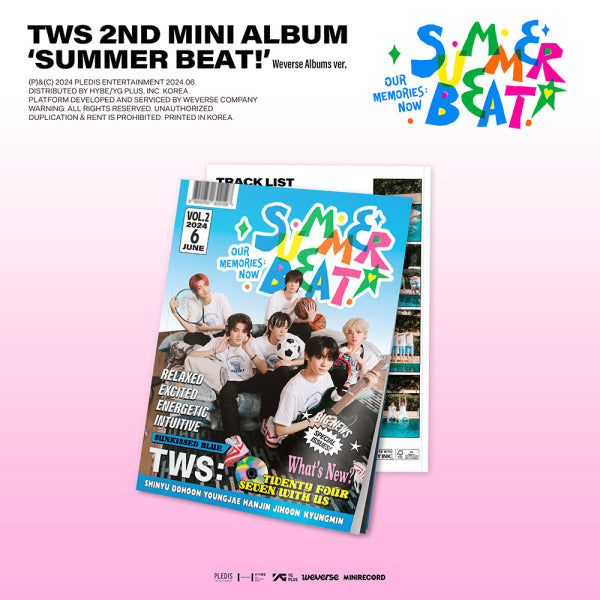 TWS - Summer Beat [WEVERSE] - 2nd mini album