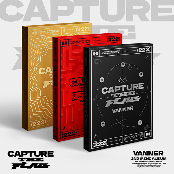 VANNER - Capture The Flag - 2nd mini album