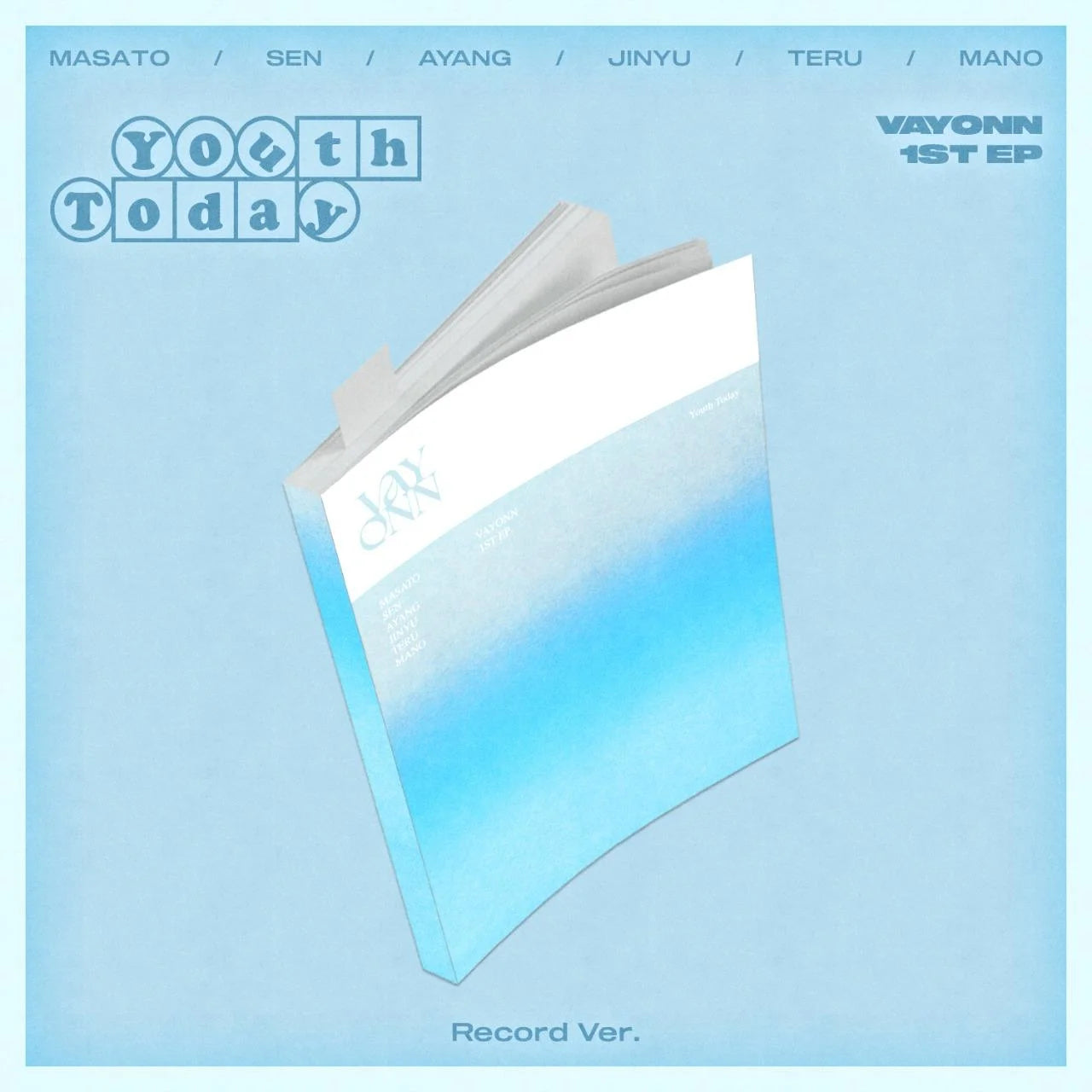 [PREORDER] VAYONN - Youth Today [RECORD] - 1st EP album