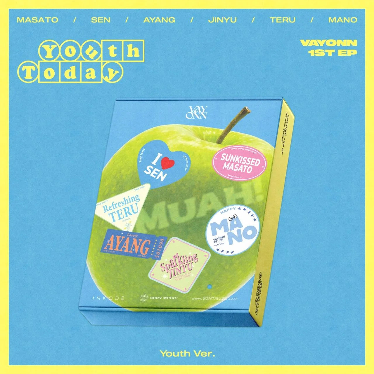 [PREORDER] VAYONN - Youth Today [YOUTH] - 1st EP album