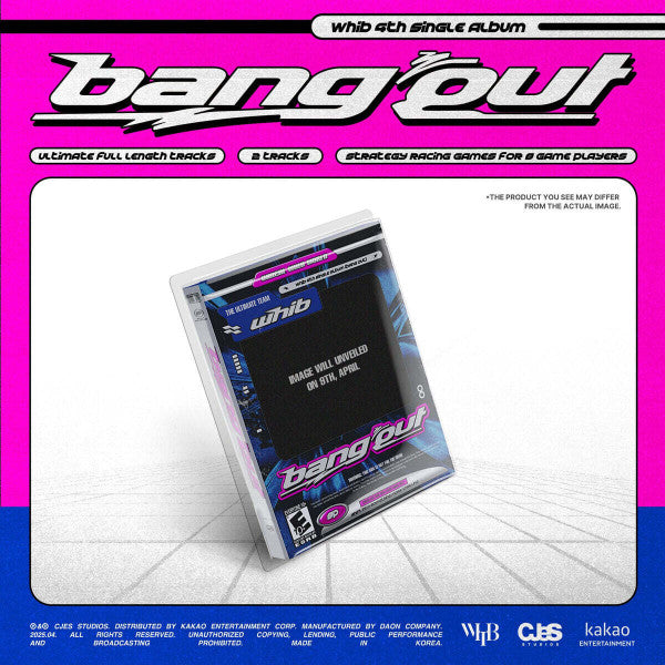 WHIB - Bang Out - 4th single album