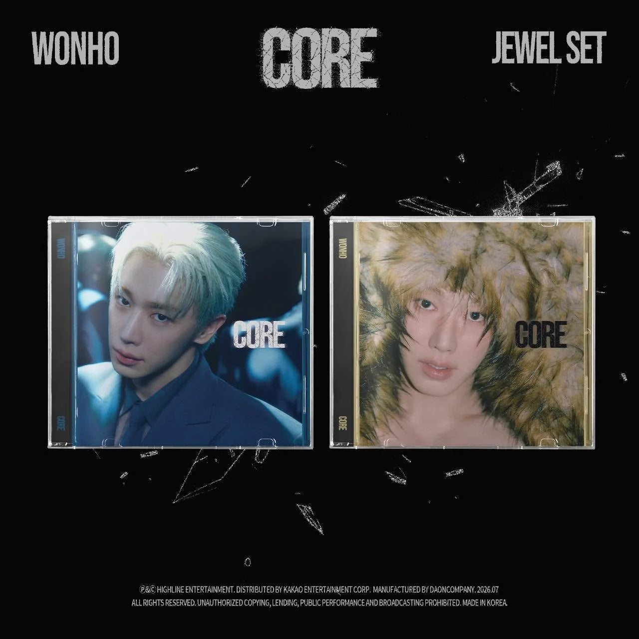 WONHO - CORE [JEWELCASE] - EP album