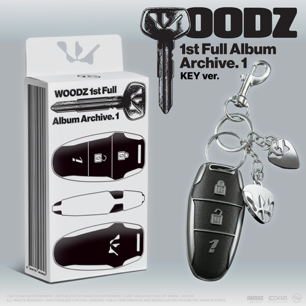 [PREORDER] WOODZ - Archive. 1 [KEY] - 1st full album