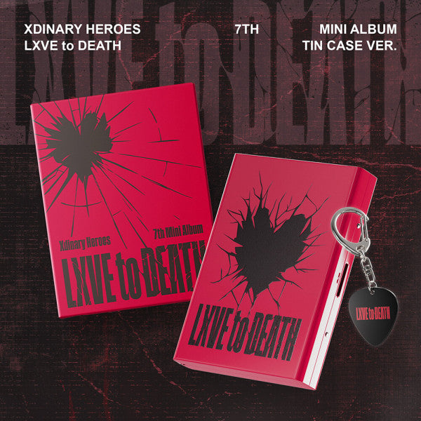 [PREORDER EVENT] XDINARY HEROES - Lxve to Death [TINCASE] - 7th mini album