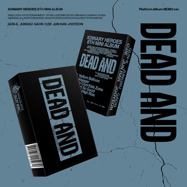 [PREORDER] XDINARY HEROES - DEAD AND [PLATFORM] - 8th mini album