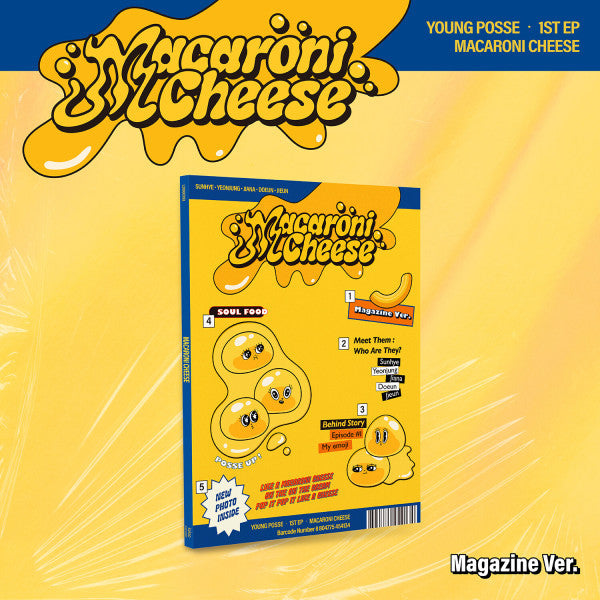 YOUNG POSSE - Macaroni Cheese [Magazine] - 1st EP album