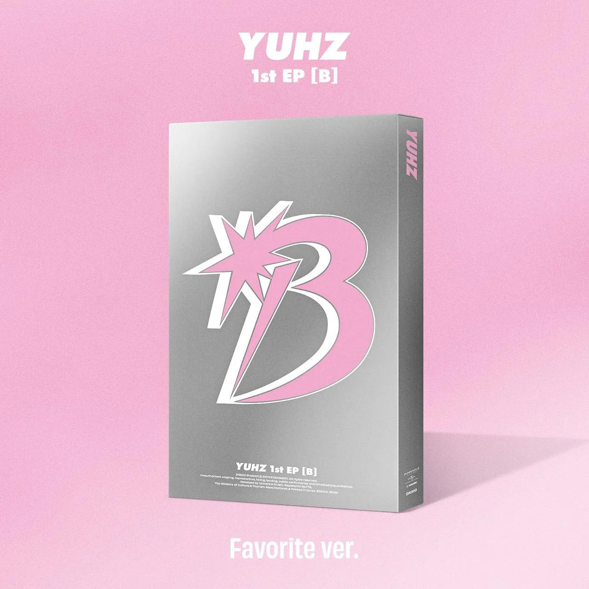 [PREORDER] YUHZ - B [FAVORITE] - 1st EP album