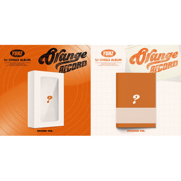 [PREORDER] YUHZ - Orange Record [KIWEE] - 1st single album