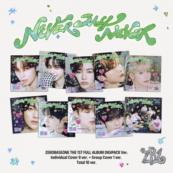 ZEROBASEONE - Never Say Never [DIGIPACK] - 1st full album