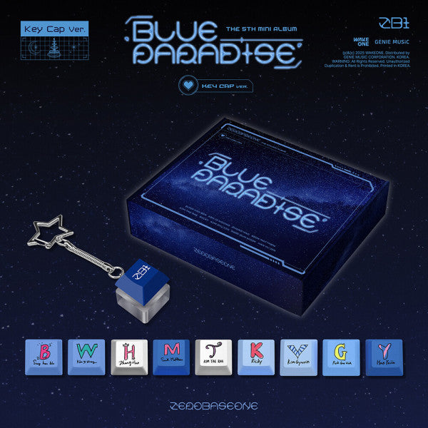 ZEROBASEONE - Blue Paradise [KEY CAP] - 5th mini album