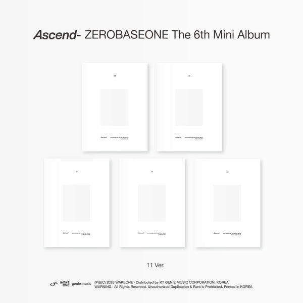 [PREORDER EVENT] ZEROBASEONE - Ascend- [11] - 6th mini album