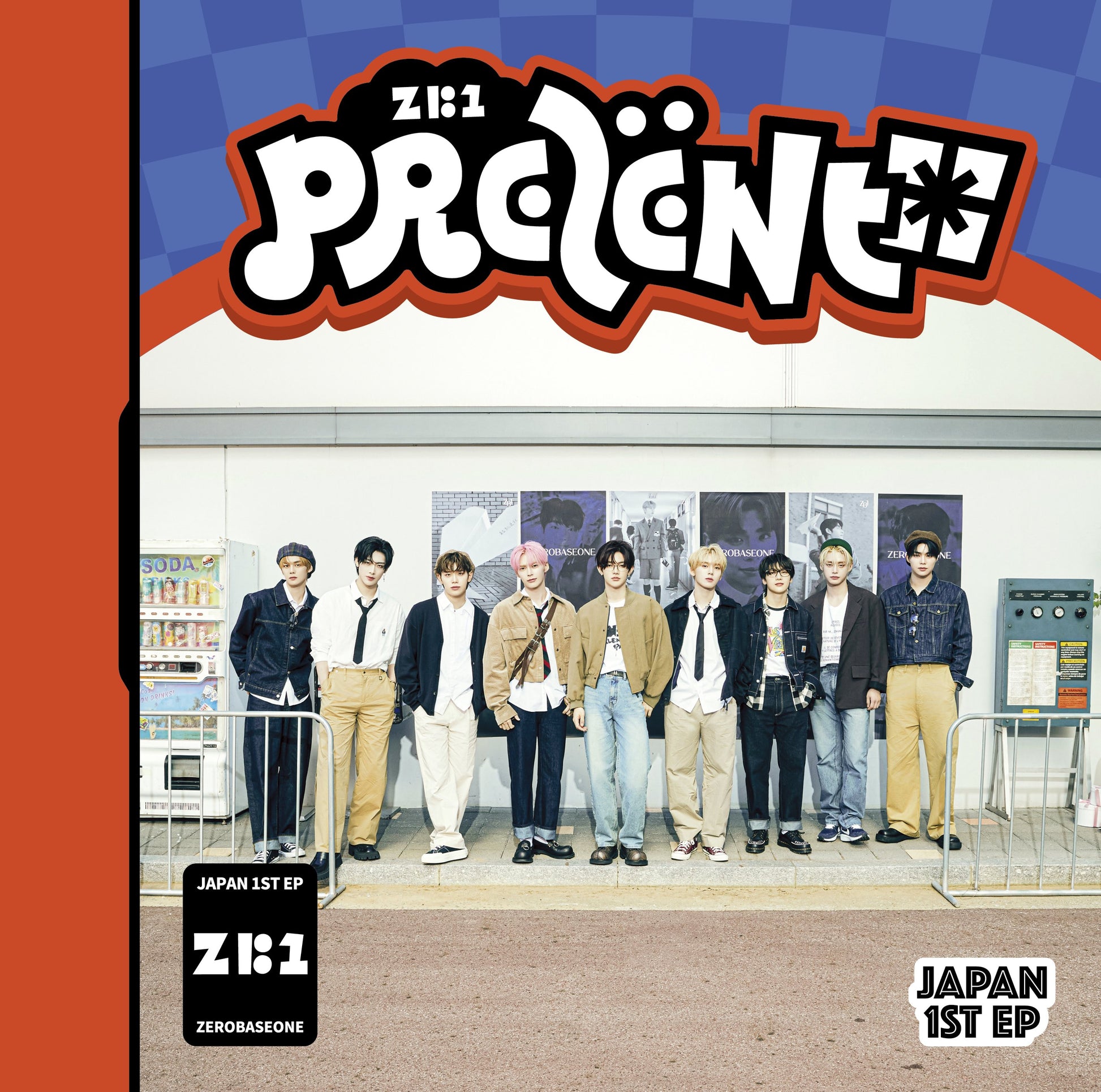 ZEROBASEONE - Prezent - Japan 1st EP album